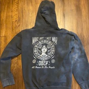 Obey Tops - Obey hooded sweatshirt Obey Tops - Obey hooded sweatshirt